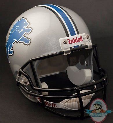 Detroit Lions Full Size Replica Football Helmet | Man of Action Figures