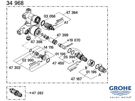 Grohe Shower Valve Parts Diagram | Reviewmotors.co