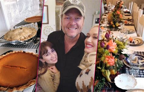 Blake Shelton And Gwen Stefani Celebrate Thanksgiving In Oklahoma