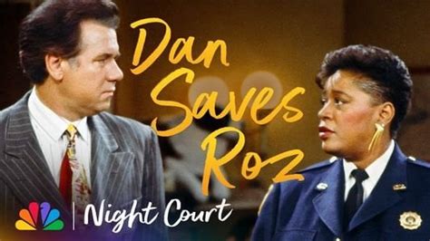 Dan Saves Roz | Night Court | NBC | Even in the '80s, it seems Dan had ...