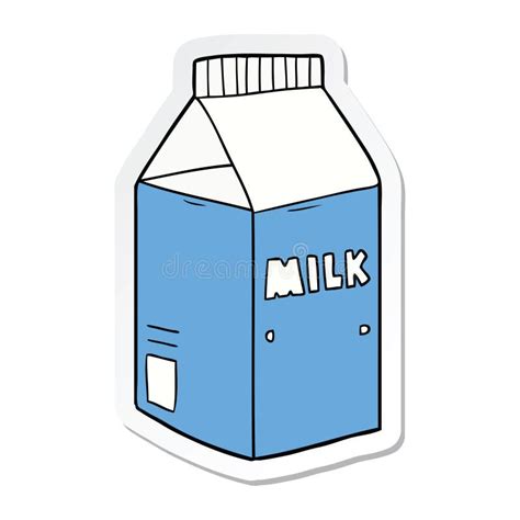 Cute Cartoon Milk Carton