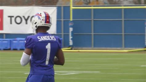 Emmanuel Sanders back to full practice; other Thursday Bills notes ...