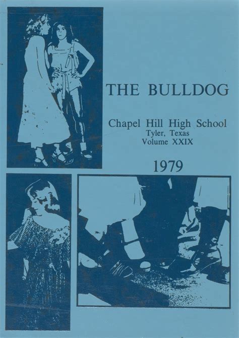 1979 yearbook from Chapel Hill High School from Tyler, Texas for sale