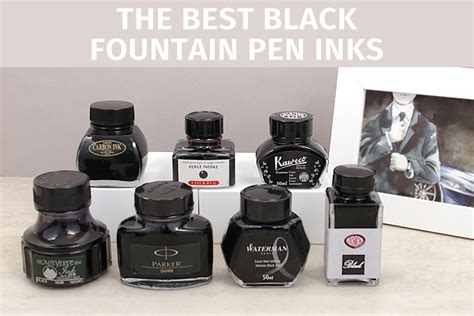 Black Fountain Pen Ink Comparison - JetPens.com