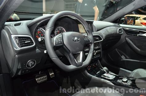 Infiniti Q30 City Black Edition interior at IAA 2015