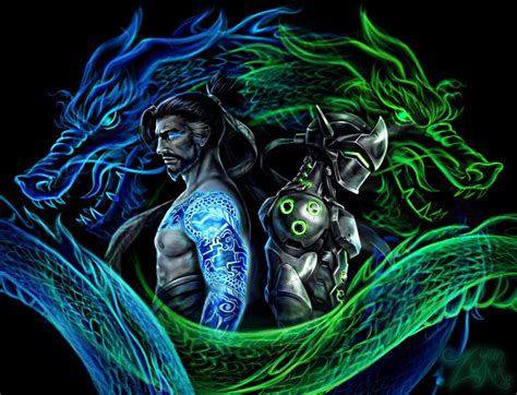 Genji And Hanzo Wallpapers - Wallpaper Cave