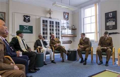 Headquarters Brigade of Gurkhas hosts the Ambassador of Nepal to the United Kingdom – 22nd March ...