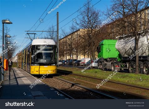 Berlin 2023 Streetcar Entering Stop Stock Photo 2270451739 | Shutterstock