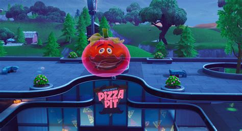 Fortnite Fortbyte #59 Location - Accessible with Durrr! Emoji inside Pizza Pit restaurant ...