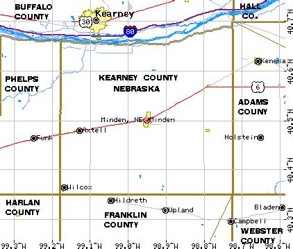 KEARNEY COUNTY NEBRASKA MAPS