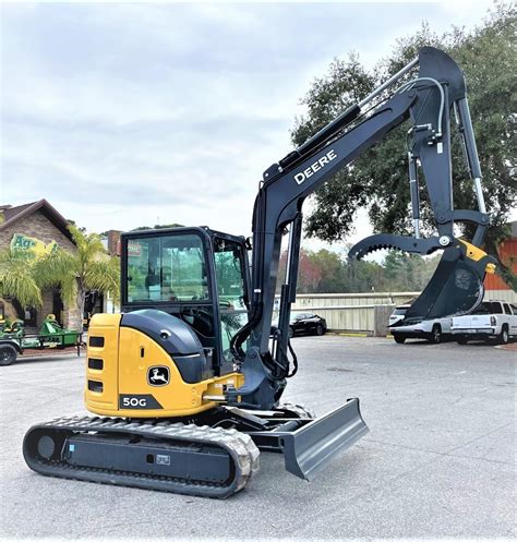 2022 John Deere 50G Mini Excavator For Sale in St Augustine Florida