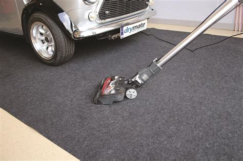 Drymate Waterproof Garage Floor Mat to absorb water, oil, fluid and ...