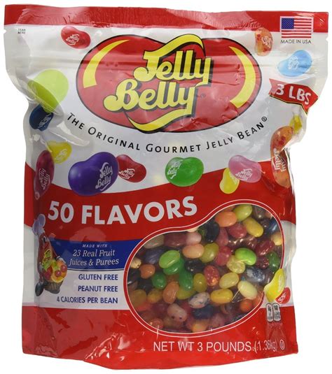 Jelly Belly Jelly Beans 50 Flavors 3 Pounds - 3 Pack - Walmart.com