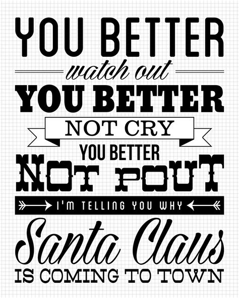 Santa Claus Is Coming To Town // NEW Christmas Print - Eighteen25