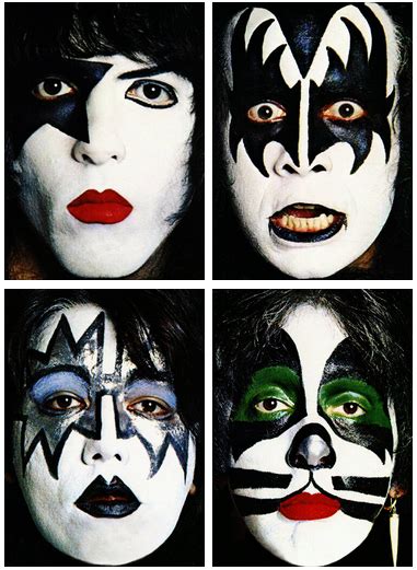 Kiss Band Makeup Styles