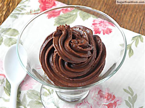 Sugar Free Low Carb Chocolate Frosting