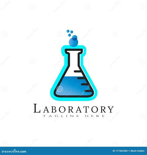 Laboratory Logo Design, Medical Lab Icon Stock Vector - Illustration of icon, science: 177465385