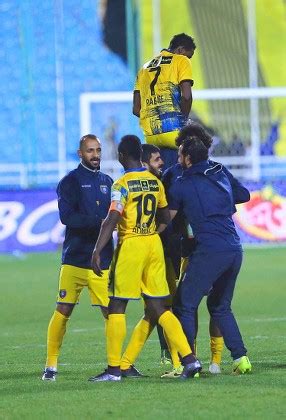 Altaawoun Players Celebrate Their 10 Lead Editorial Stock Photo - Stock Image | Shutterstock