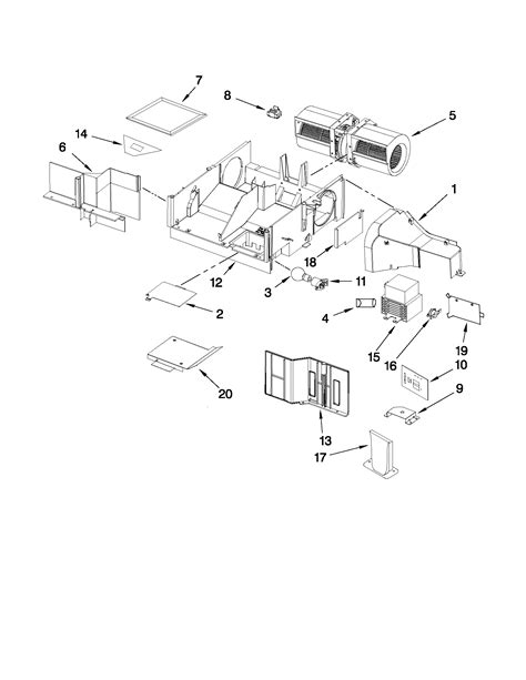 Whirlpool Microwave Parts Diagram - General Wiring Diagram