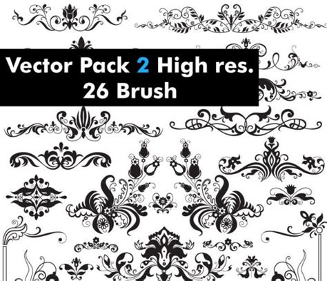 460+ Photoshop Vector Brushes - ABR, ATN Download