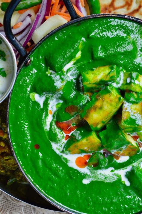 Palak Paneer/Tofu - My Vegetarian Roots