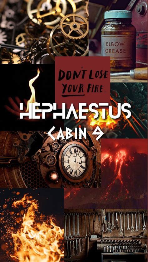 Cabin 9 Hephaestus | Percy jackson cabins, Percy jackson fanfic, Percy jackson wallpaper