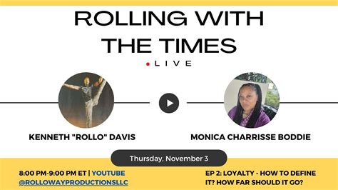 Ep. 2 | Rolling With The Times LIVE 11/03/22 - YouTube