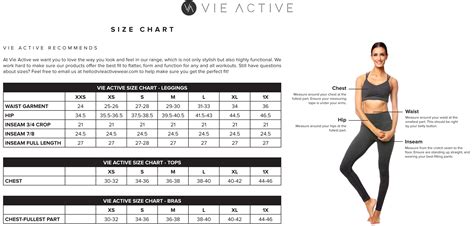 Good American Size Chart