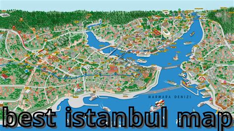 Istanbul Tourist Map