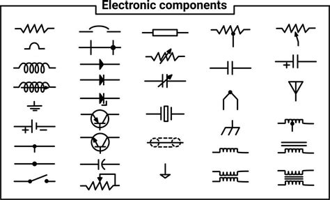 Electrical Schematic Legend Symbols