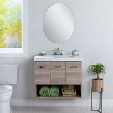 Spring Mill Cabinets 30" Inna Floating Bathroom Vanity With Drawer ...