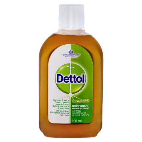 Buy Dettol Antiseptic Solution 125ml Online at Chemist Warehouse®