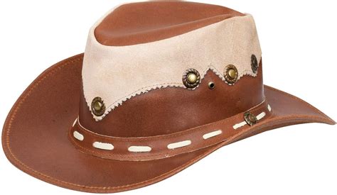 Australian Western Style Cowboy Outback Real Leather and Suede Aussie ...