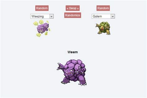 10 Weird Pokemon Fusions