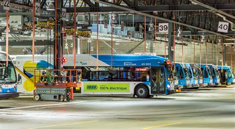 STM offers a behind-the-scenes look at bus garage electrification ...