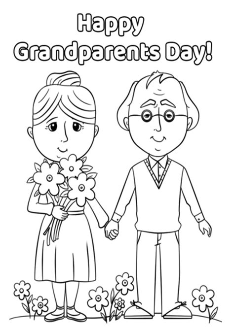 Bluey Grandparents Coloring Pages