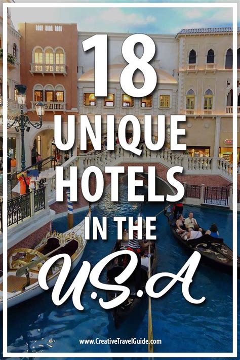 MOST UNIQUE HOTELS IN THE US • Creative Travel Guide