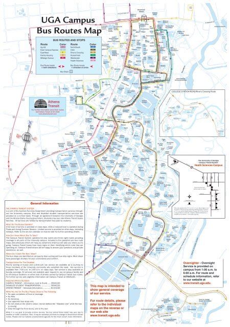 Map Of Uga Campus - Map Of Stoney Lake