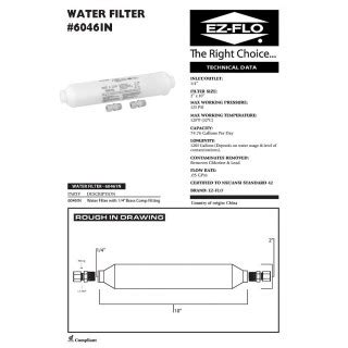 WATER PURIFICATION FILTERS