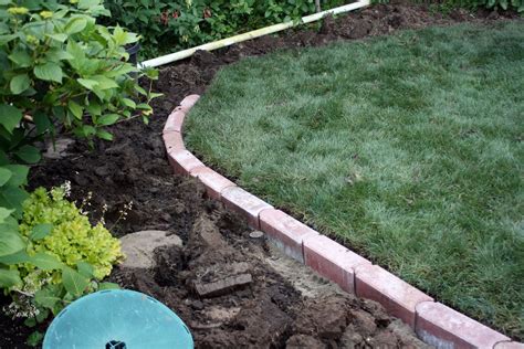 Food and Garden Dailies: Brick Edging For the Lawn