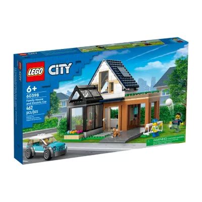 LEGO City Family House And Electric Car 60398 Building Set (462 Pieces) - JCPenney