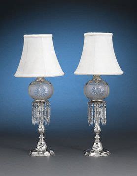 Tiffany & Co. Silver and Crystal Lamps ~ M.S. Rau Antiques | Crystal lamp, Lamp, Crystal table lamps