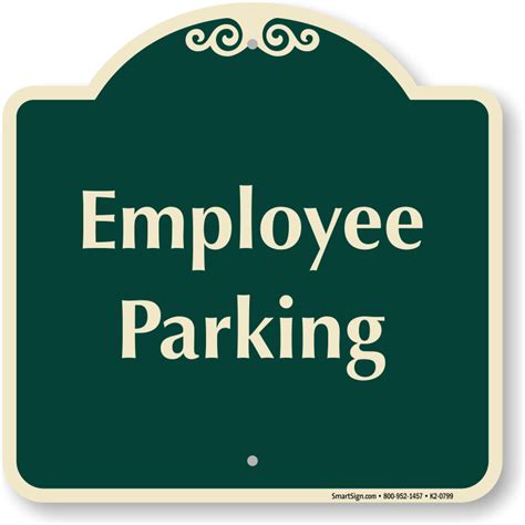 Employee Parking Signs | Employee Parking Only Stencils