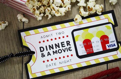 The Most Shared Dinner and A Movie Gift Card Of All Time – Easy Recipes ...