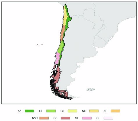 Climate classification in Chile. | Download Scientific Diagram