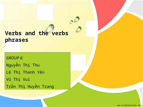 (PPTX) Group6_Verbs and the Verb Phrases - DOKUMEN.TIPS