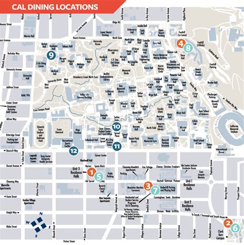 Campus Map - Cal Dining