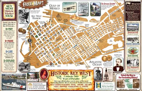 Key West Historic Marker Maps And Heritage Trails - Printable Map Of Key West | Printable Maps