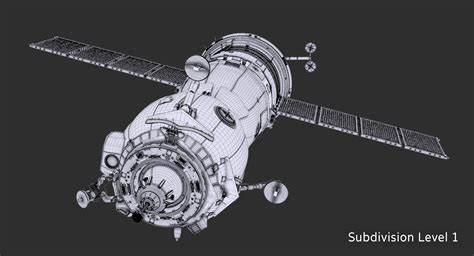 3d model soyuz spacecraft