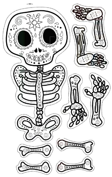 Day Of The Dead, Death, Stickers, Activities, Flowers